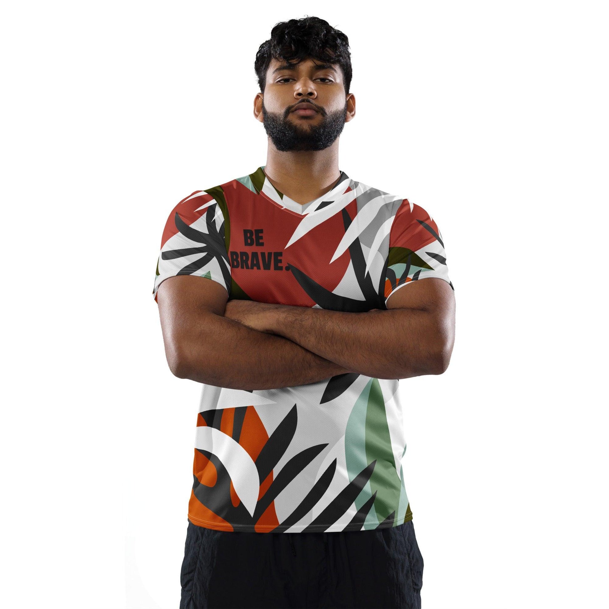 Recycled unisex sports jersey - BeBrave