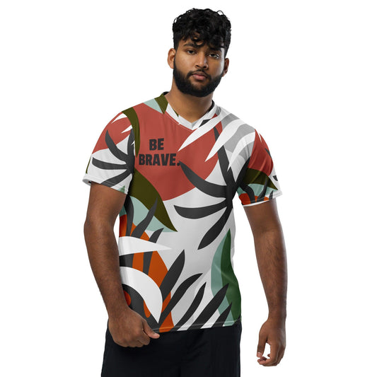 Recycled unisex sports jersey - BeBrave