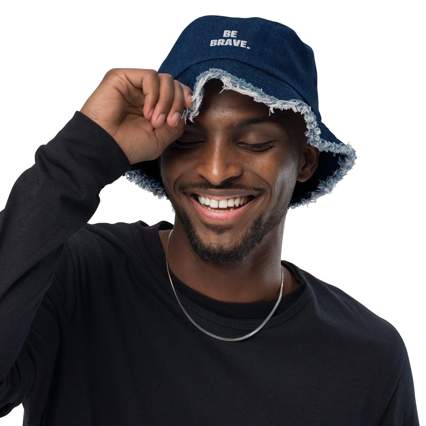 Brave denim bucket hat - BeBrave