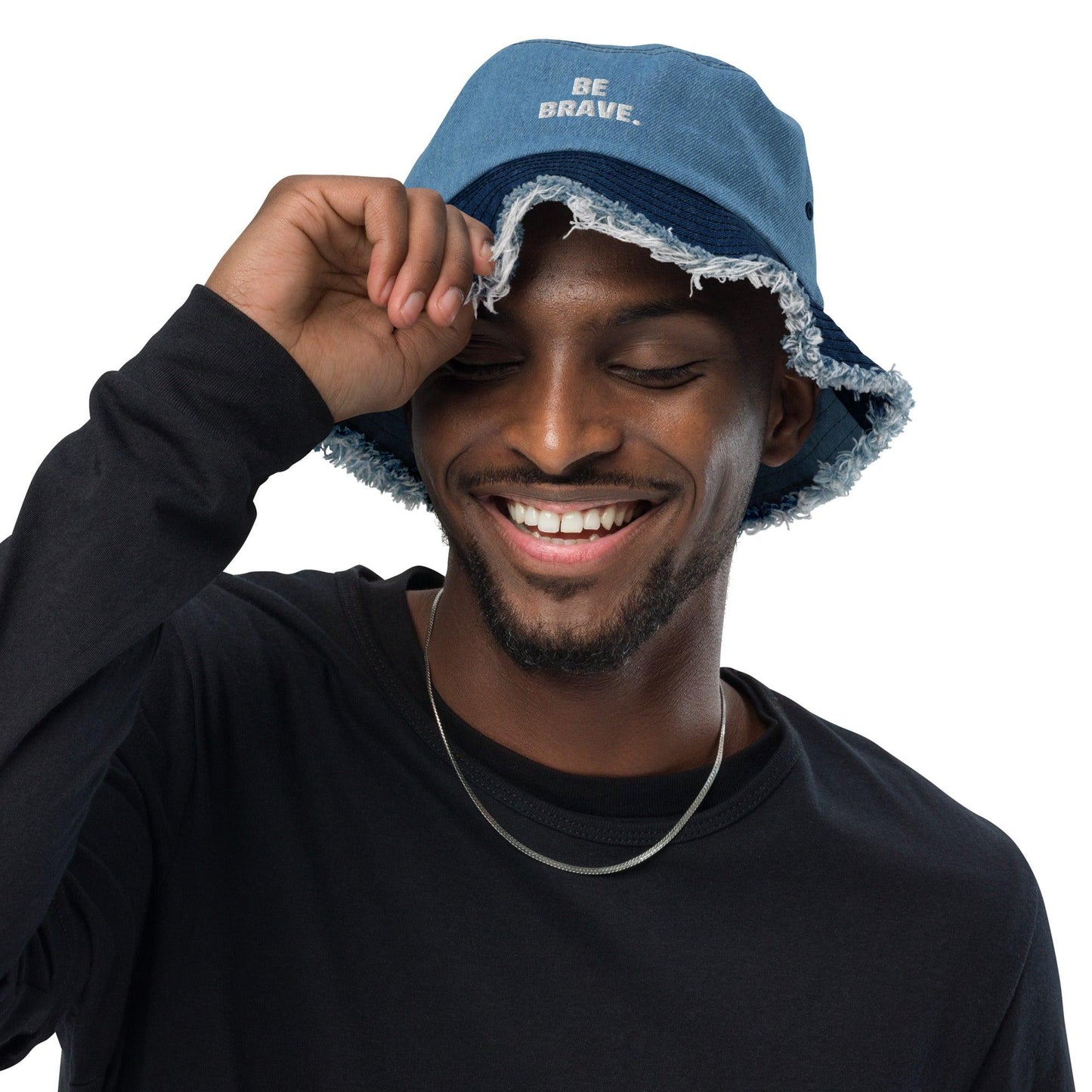 Brave denim bucket hat - BeBrave